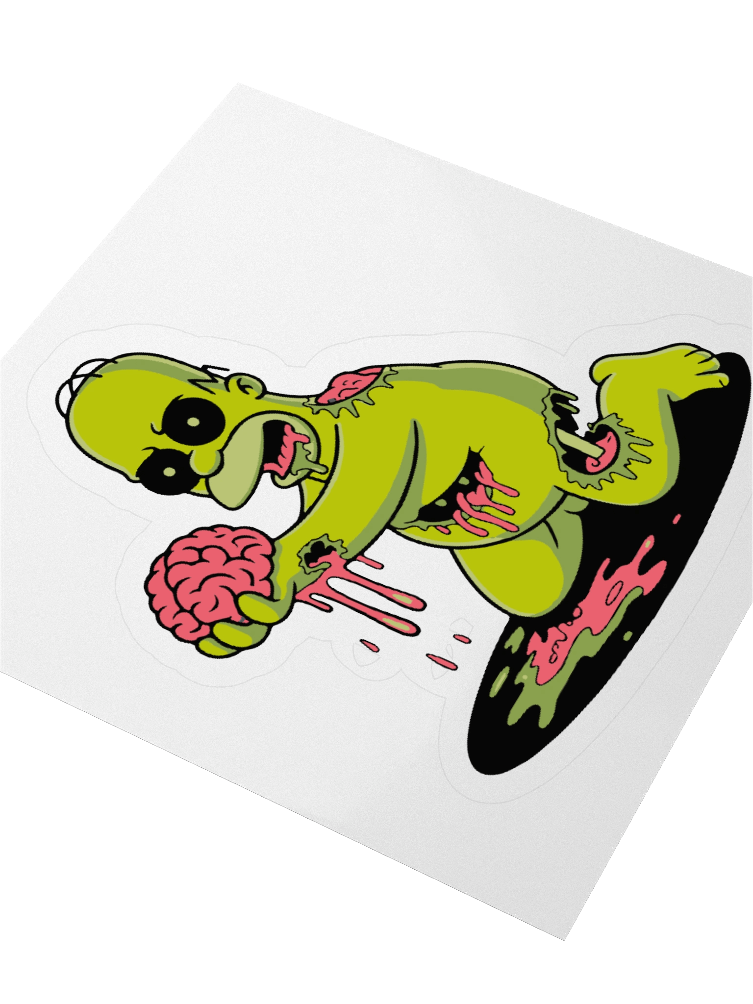 Undead Brain Sticker Set product image (9)