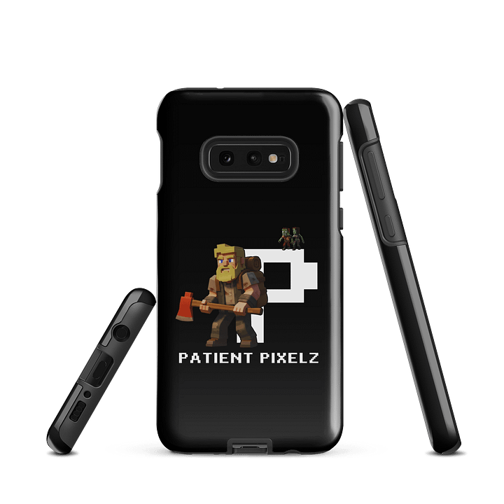 Patient PixelZ P Logo Samsung® Tough Case (Black) product image (1)