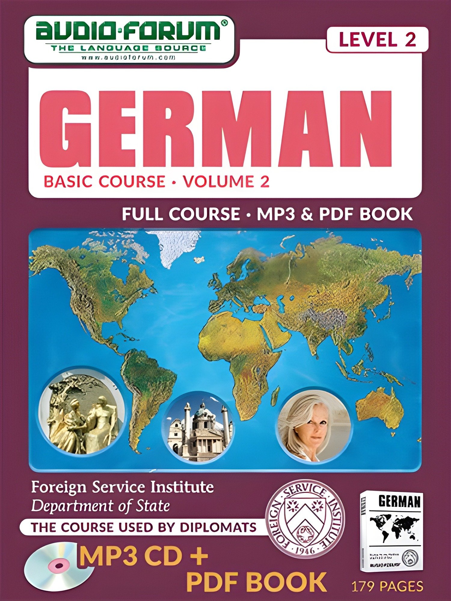 FSI: Basic German 2 (MP3/PDF) product image (1)