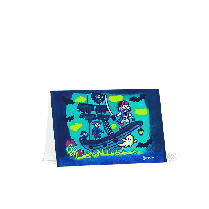 Haunted High Seas Greeting Card product image (1)