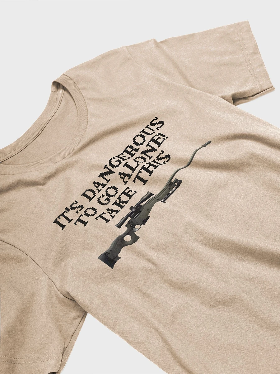 It's Dangerous to Go Alone! Take This AWP T-Shirt product image (11)