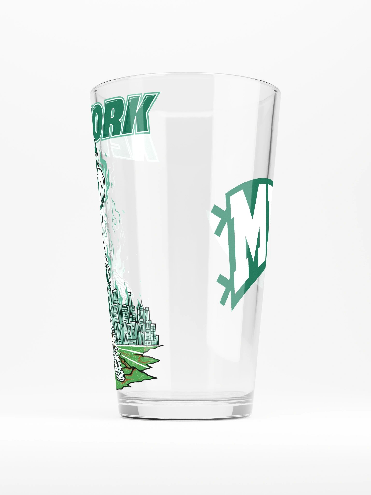 New York, Welcome to Football Pint Glass product image (3)