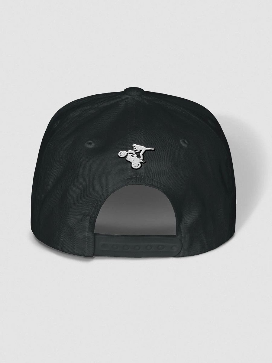 TOO FAST TO DIE (White) Yupoong Flat Snapback Cap product image (4)
