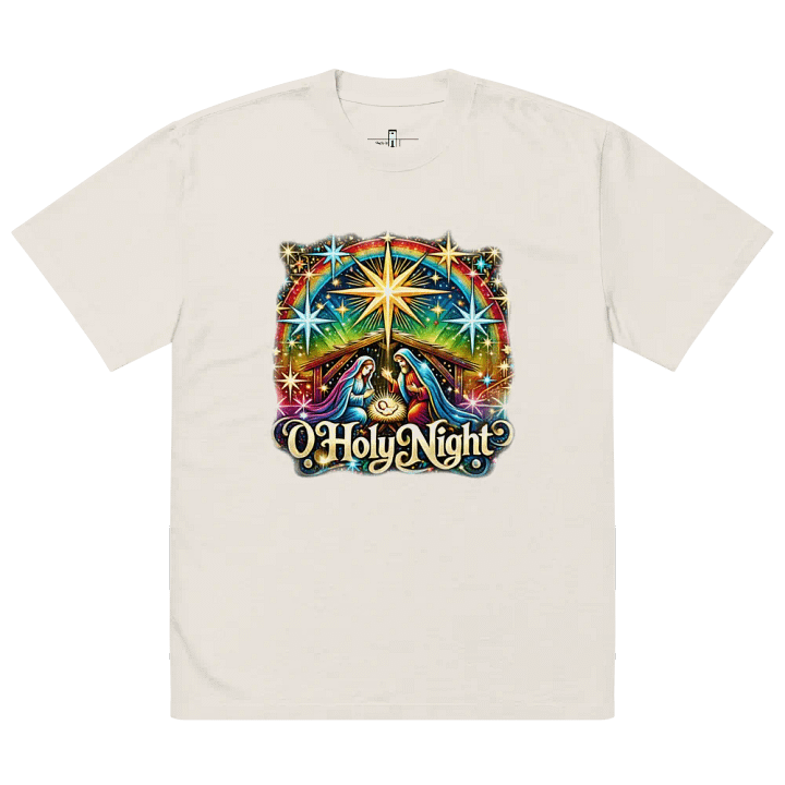 O Holy Night Oversized T-Shirt product image (2)