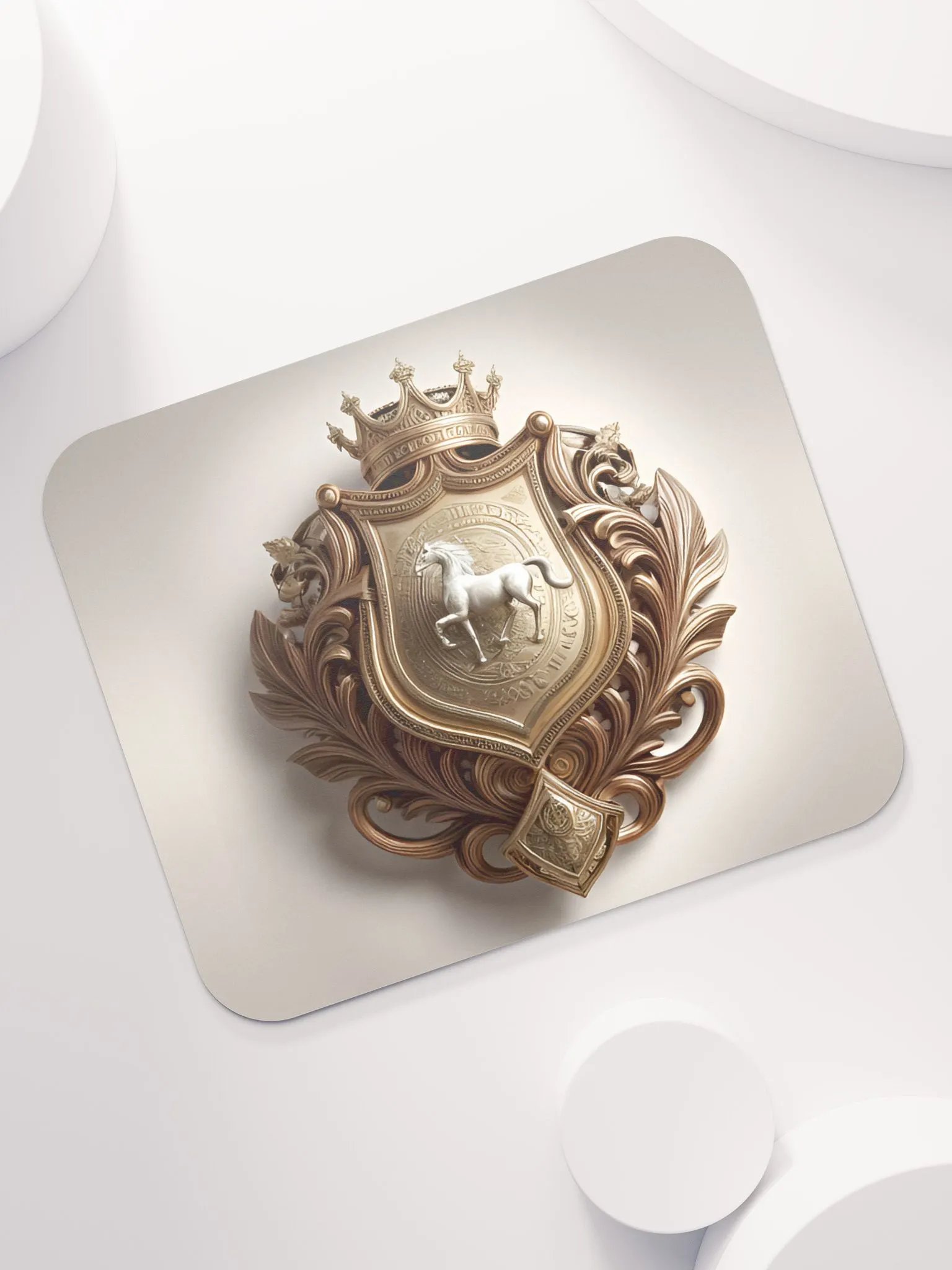 Golden Horse Classic Mouse Pad product image (7)