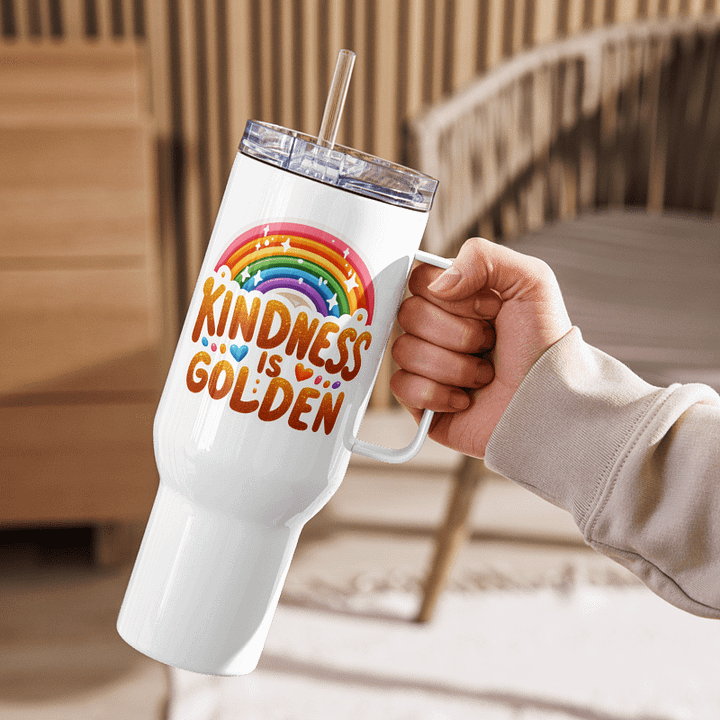 Kindness is Golden Travel Mug product image (2)