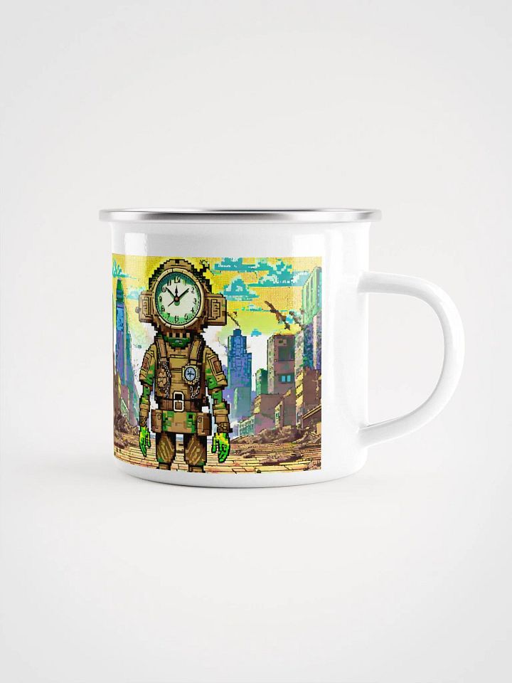 Tarkov Time: Pixel Enamel Mug product image (1)