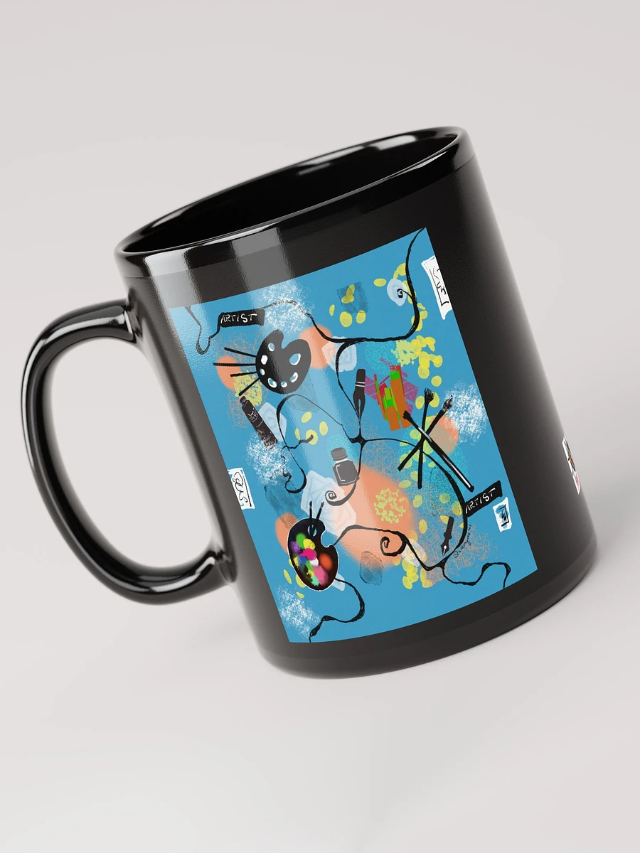 Abstract Blue Mug product image (2)