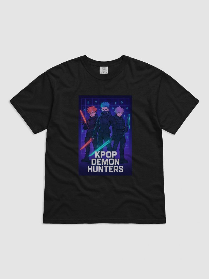 Kpop Demon Hunters Tee – Zoey, Rumi, Mira & Jinu Inspired T-Shirt product image (2)