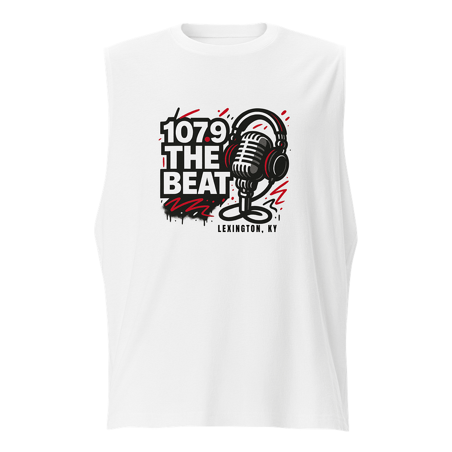 The Beat Mic Muscle Tank product image (1)