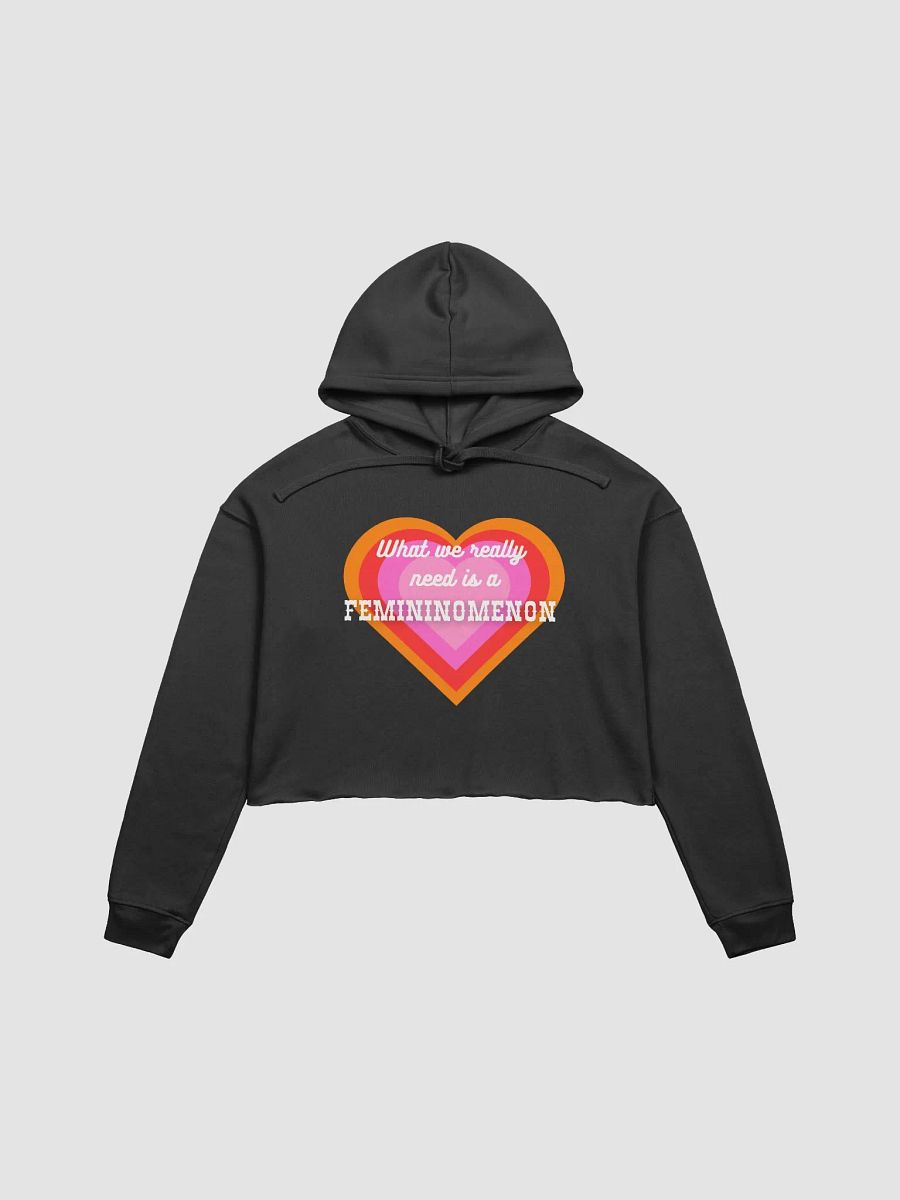 Femeninomenon Cropped Hoodie. product image (5)