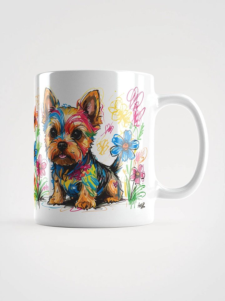 Scribbles Yorkshire Terrier 9 , Mug product image (1)