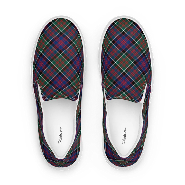 MacDonald Clanranald Tartan Women's Slip-On Shoes product image (1)
