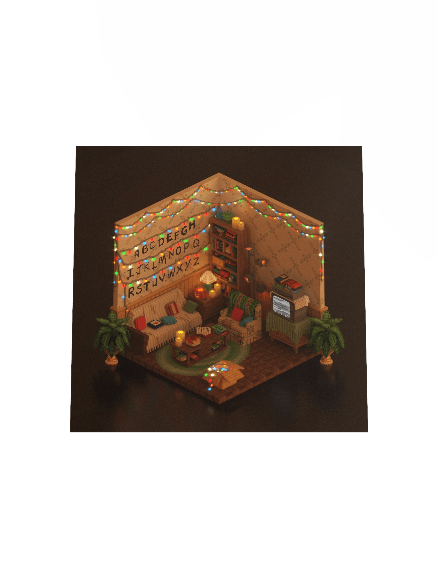 Stranger things 🌙 art print product image (5)