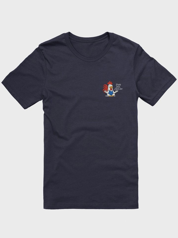 T-Shirt Coq Zen - J'rale plus, j'suis zen - Humour Doux Français product image (1)