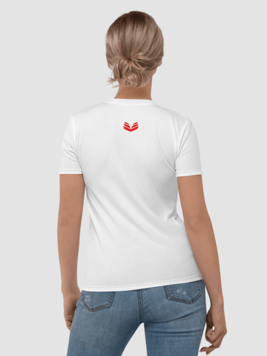Lifting Club Heart Barbell T-Shirt - White product image (2)