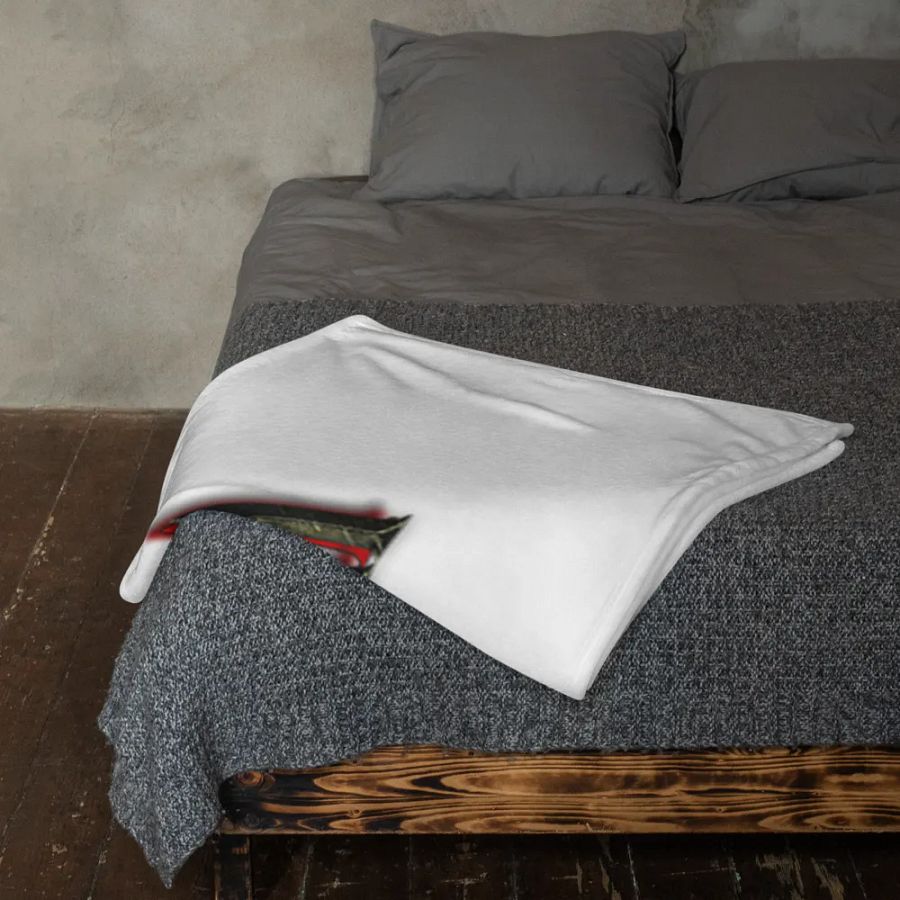 Lucifer's Lounge Slogan Plush Blanket product image (23)