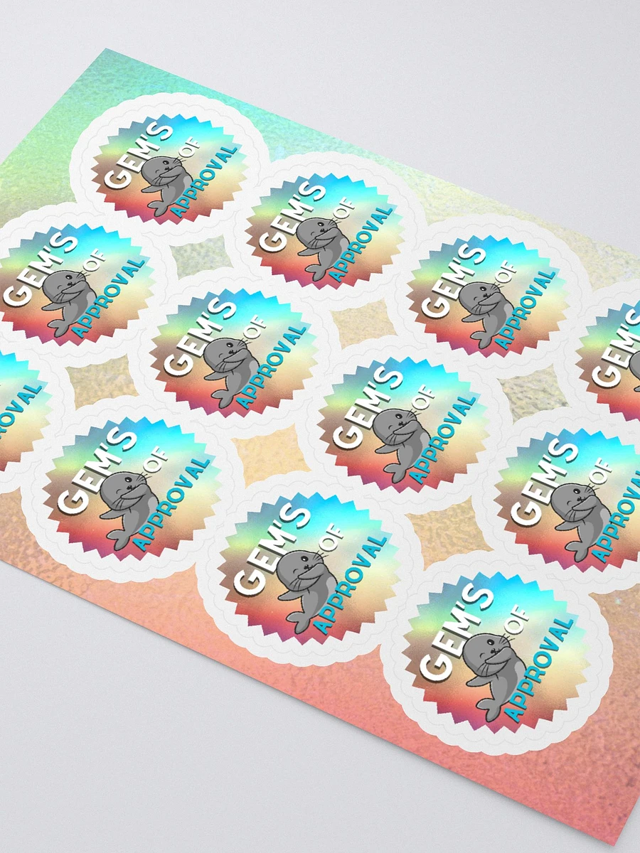 Gem's Seal of Approval - 12 Stickers product image (2)