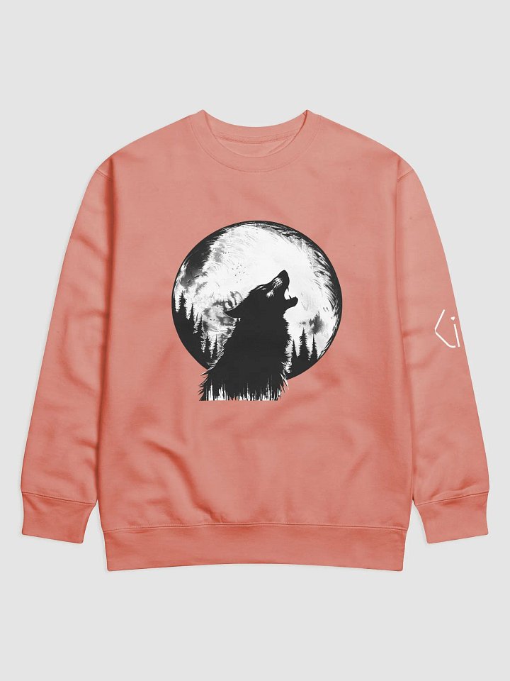 Howling Wolf Moonlight Sweatshirt product image (1)