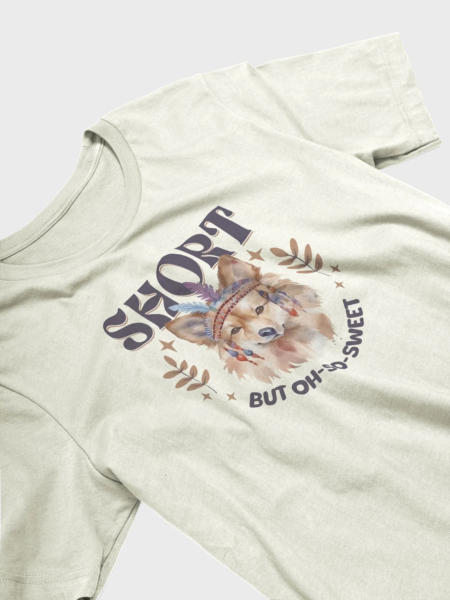 Short but so cute funny dog lover T-shirt product image (3)