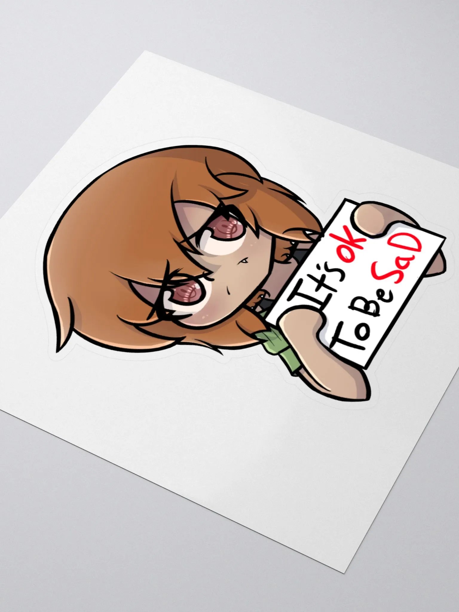 Miko: its okay to be sad Sticker! product image (3)