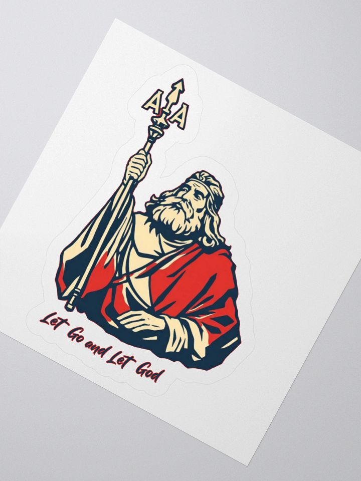 Slogan #5 Let Go and Let God Sticker product image (2)