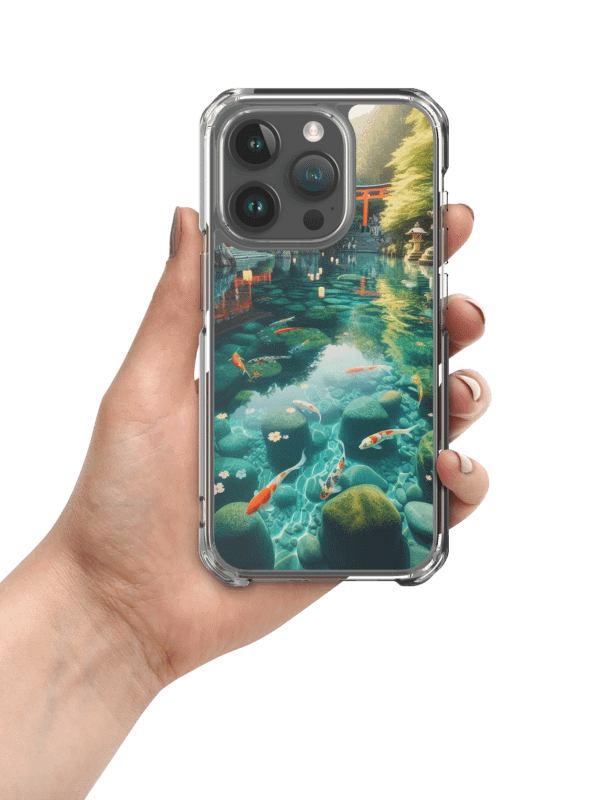 Koi Pond Serenity iPhone® Case | Ai Design product image (1)