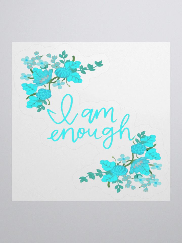 i am enough turquise product image (3)