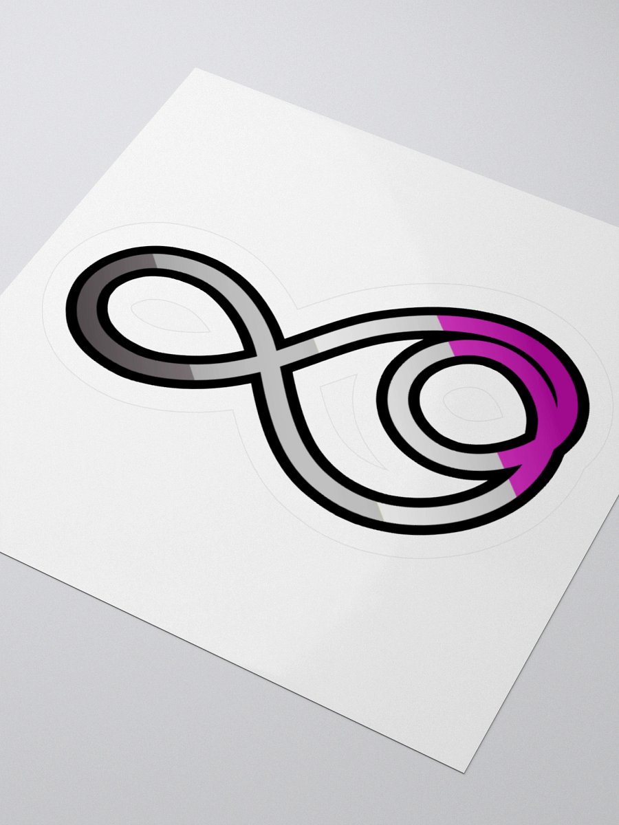 Treble Clef (Asexual) - Kiss Cut Sticker product image (9)