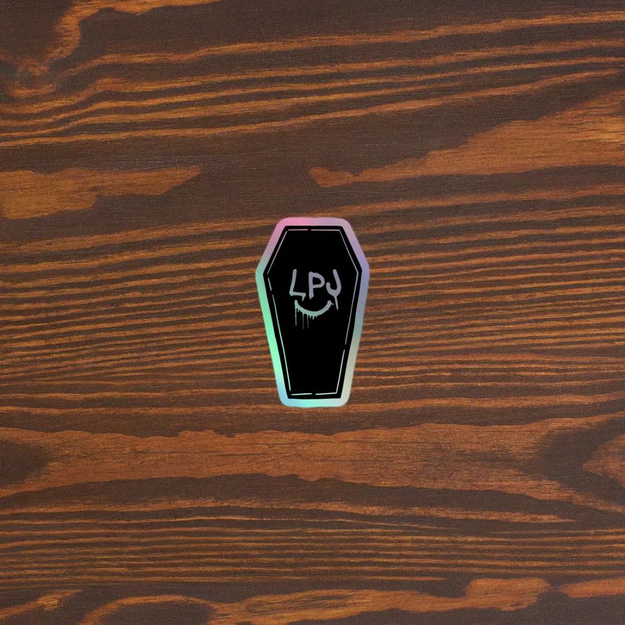 LPJ Holographic Coffin Sticker product image (5)