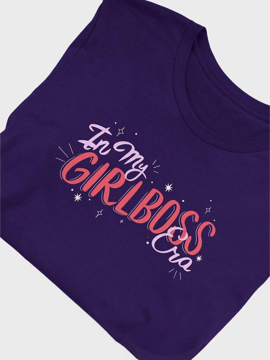 "In My Girlboss Era" Dark Color Unisex Tee (Dark Version) product image (20)