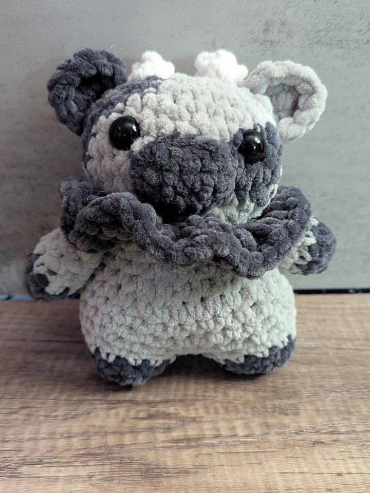Flower Cow - Greys product image (1)