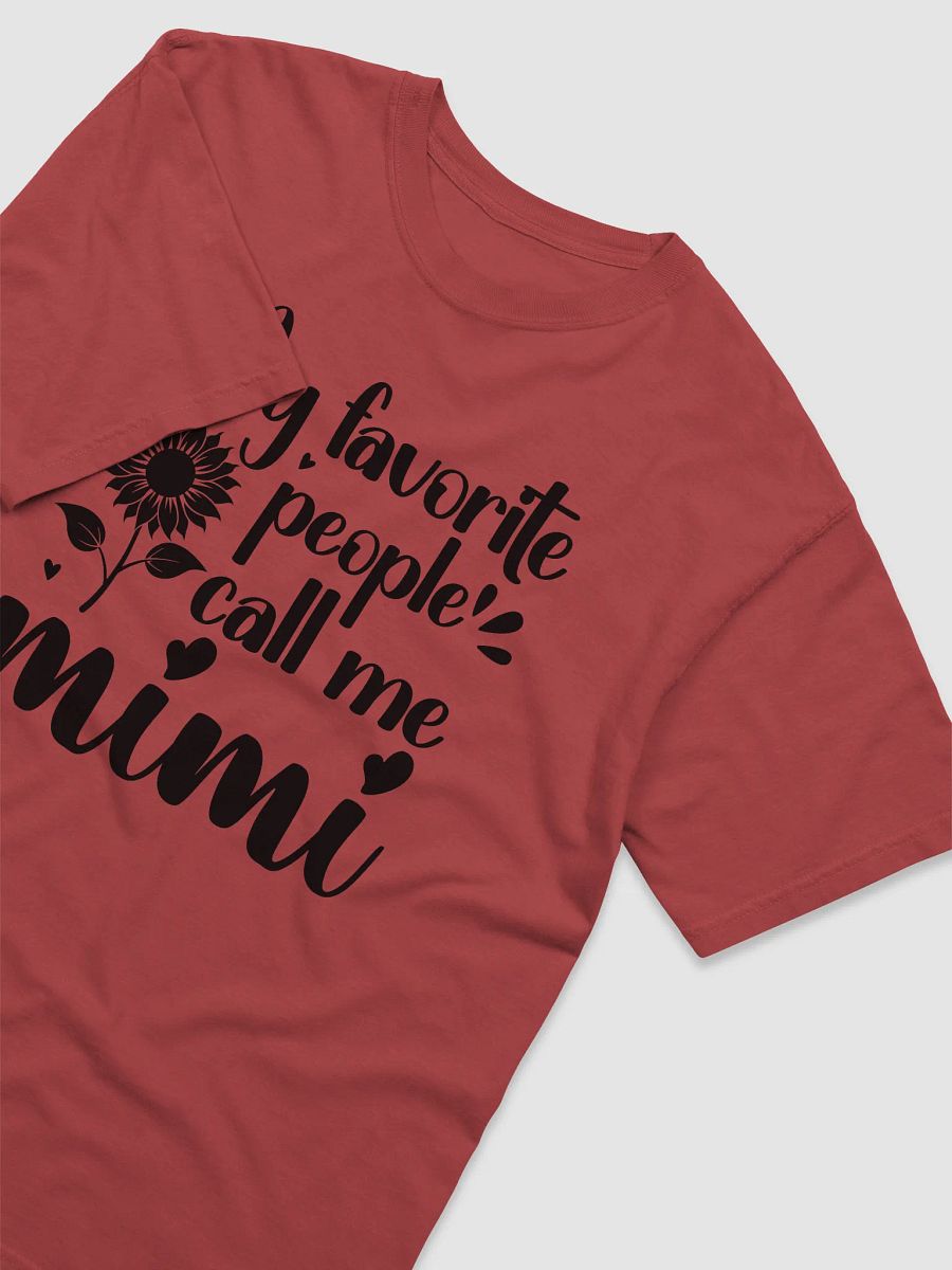 My Favorite People Call Me MIMI, Grandma Comfort Colors T-shirt product image (4)