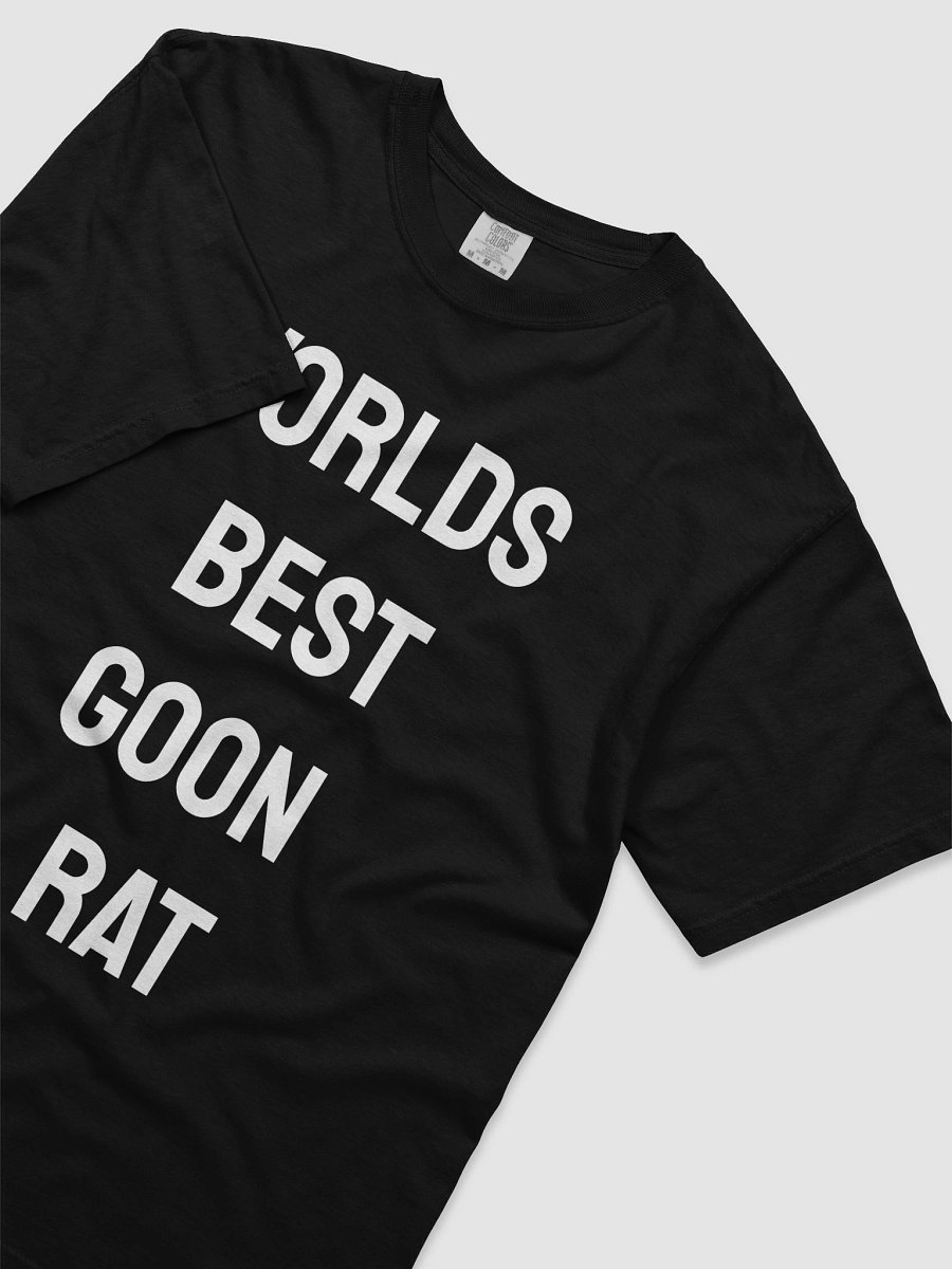 World’s Best Goon Rat T-Shirt (Black Edition) product image (3)