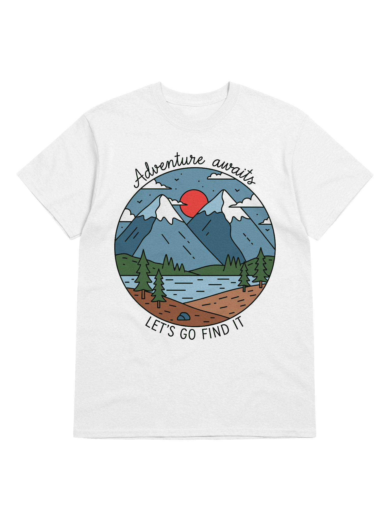 Adventure Awaits, Let's Go Find It - Tee product image (4)