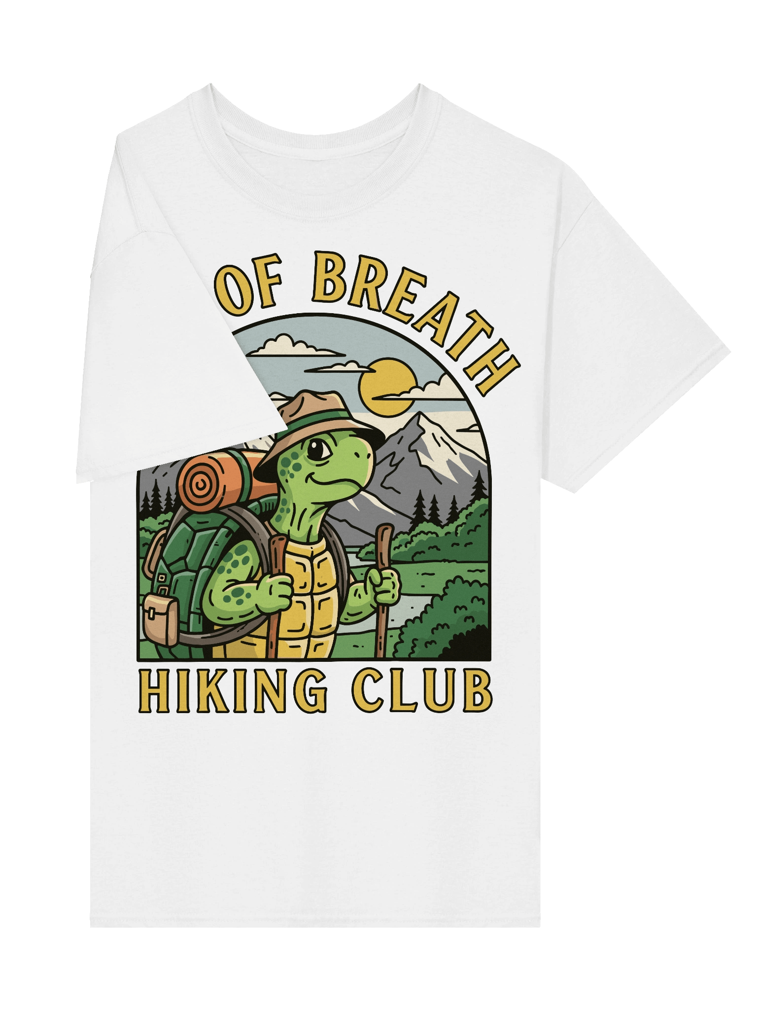 Out of Breath Hiking Club - Tee product image (3)