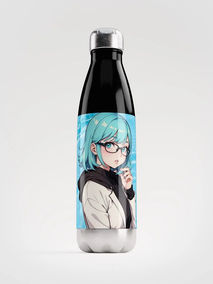 (Aqua WAIFU) K Stainless Steel Water Bottle product image (1)