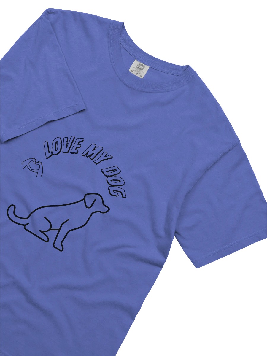 Love My Dog Heavyweight Cotton T-Shirt product image (42)