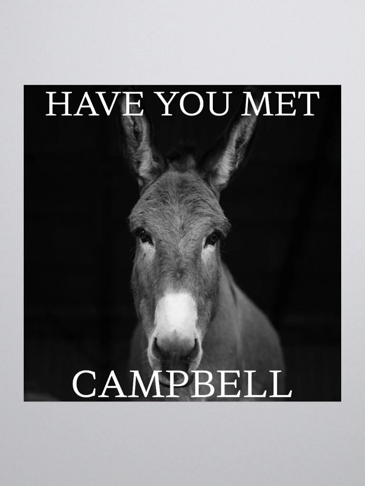 Have you met Campbell Sticker product image (2)