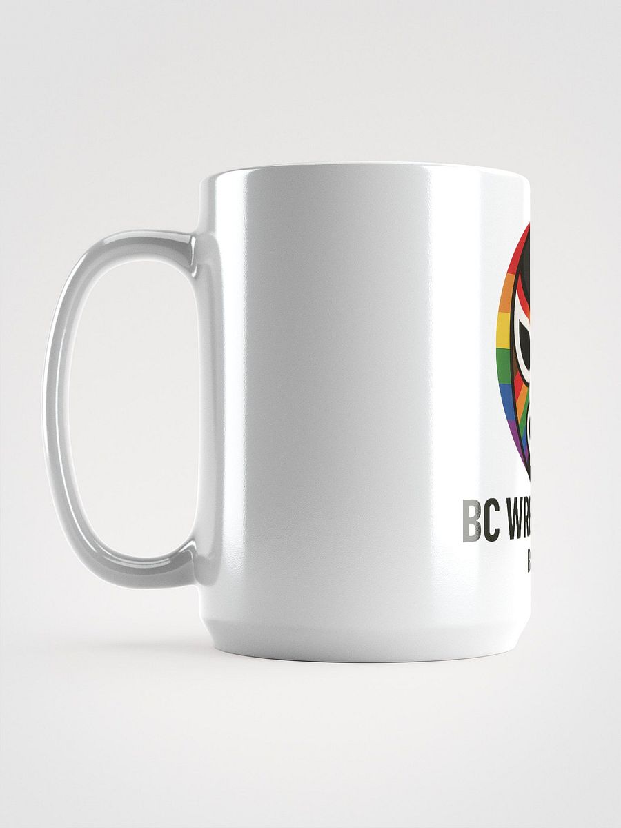 Voices in the Ring: BC Wrestle Pod Logo Mug product image (6)