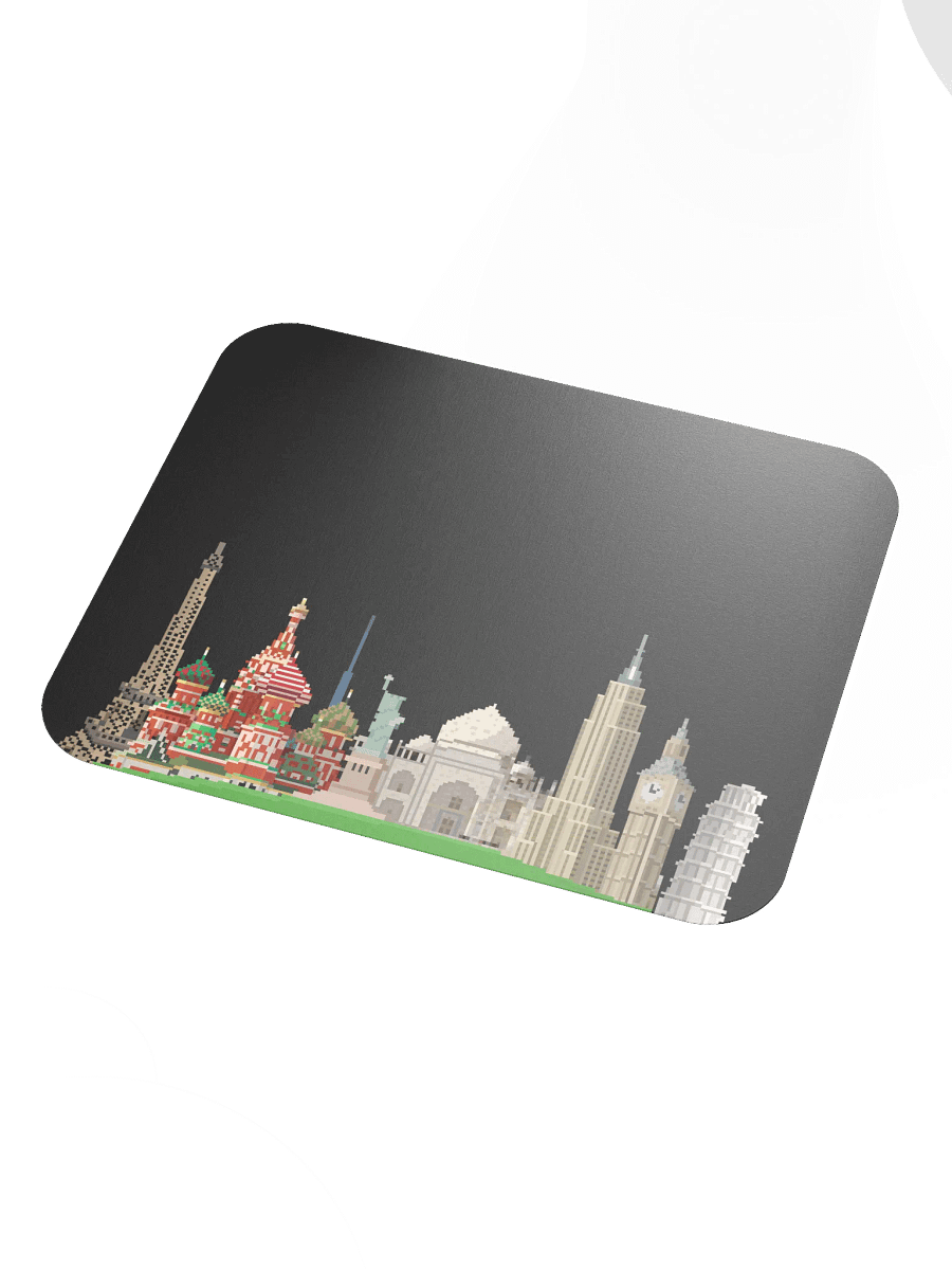 Pixelated Wonders Mouse Pad (dark) product image (2)