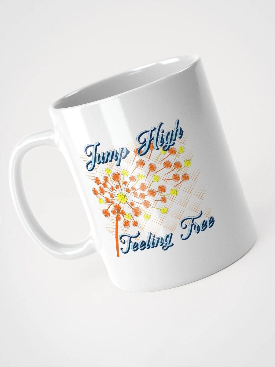 Dandelion Basketball Jump High Feeling Free Dreams Mug product image (2)