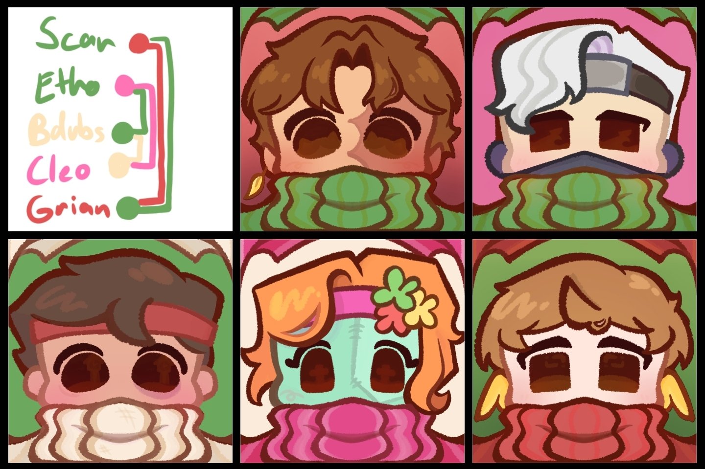 Clockers & Roomies - Life series Buttons product image (3)