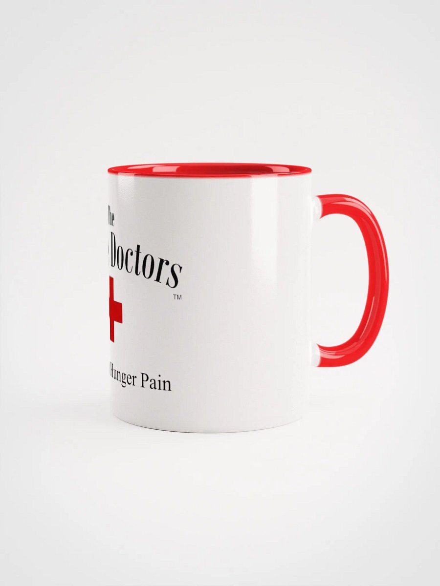 Smoke Doctors White & Red Logo Mug product image (2)