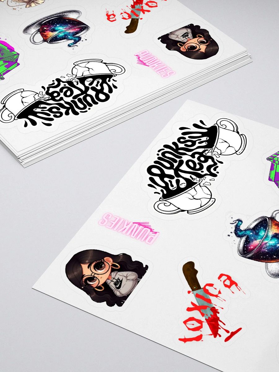 PUNKIES Tea Kiss Cut Sticker Collection product image (10)