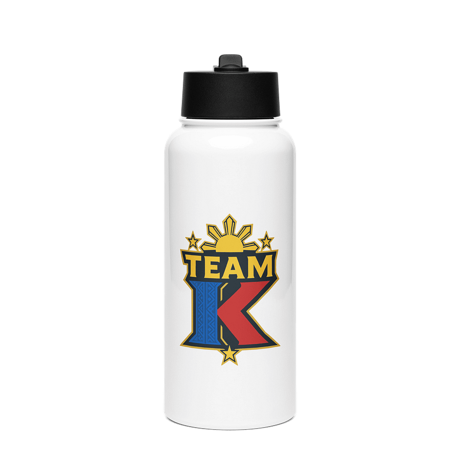 Team K Philippines Stainless Steel Water Bottle with a Straw Lid product image (1)
