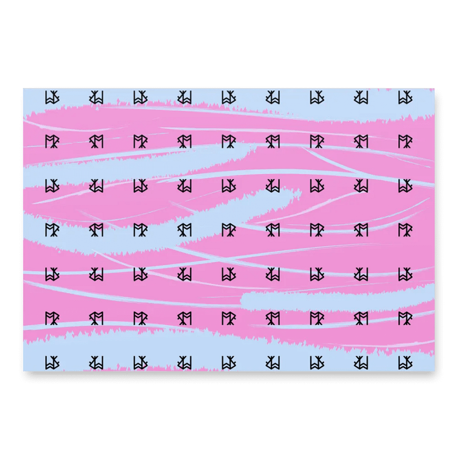 FoRk & Rune Wrapping Paper Sheets (3) product image (1)