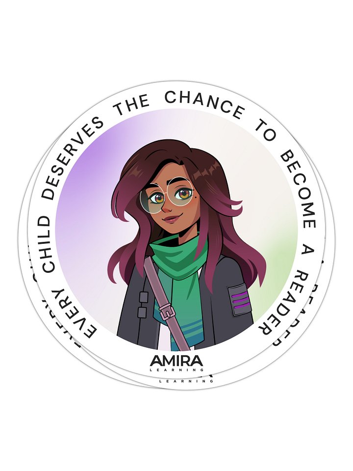 Amira Learning - Round Sticker product image (1)