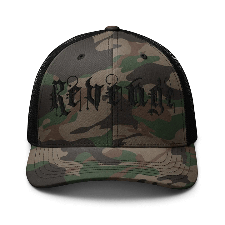 Revenge Camo Hat product image (1)