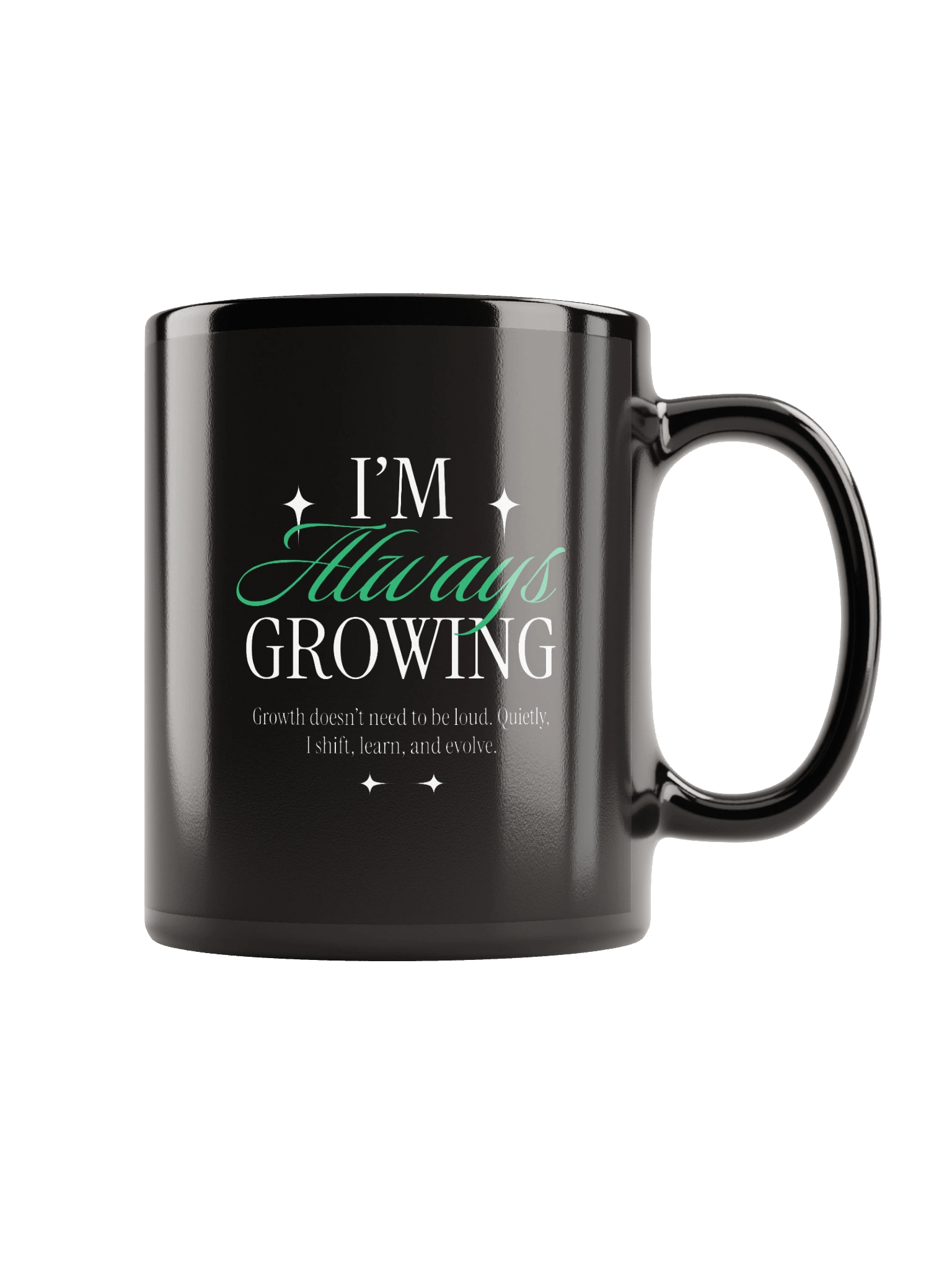 "I'm always growing" 3D Mug product image (1)